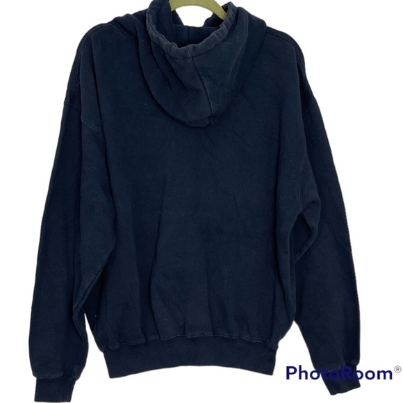 Cotton Net Cape Cod Massachusetts Navy Blue Pullover Hoodie Size XL - Picture 2 of 3